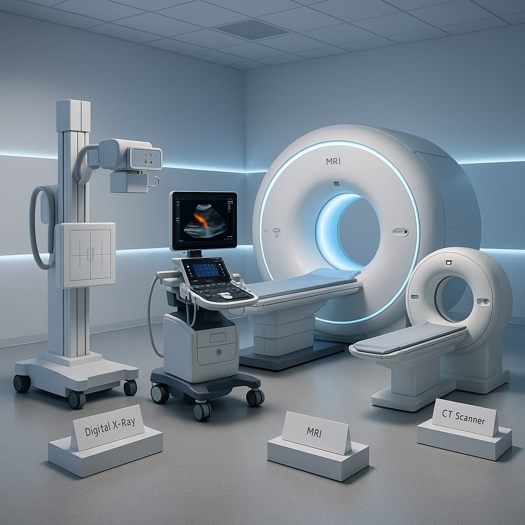 Moderni medicinos diagnostikos įranga