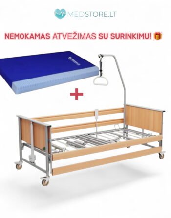 slaugos lova su čiužiniu