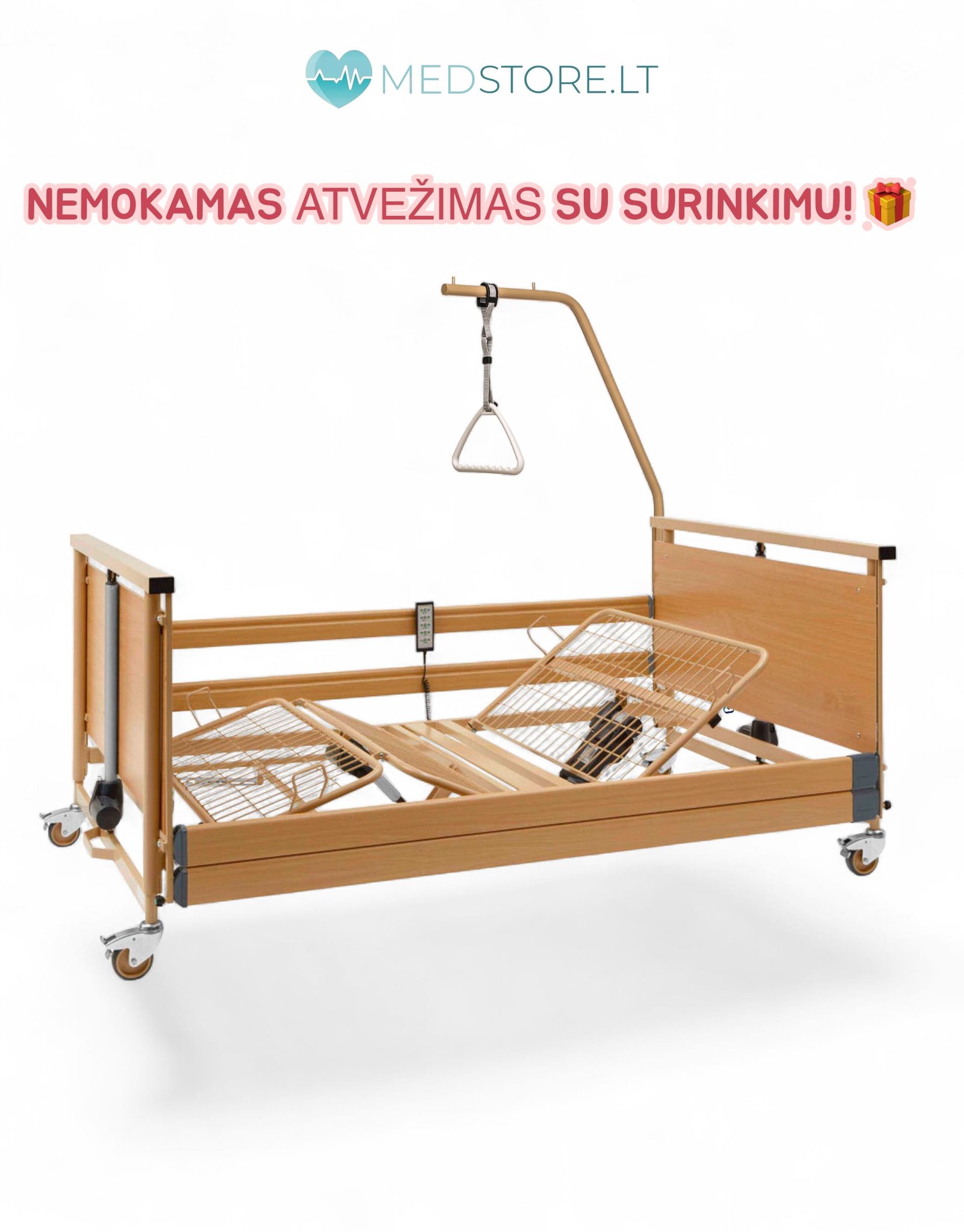 slaugos lova sunkesniam pacientui