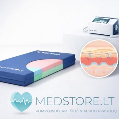 Čiužinių nuo pragulų kompensavimo tvarka Lietuvoje (2026)